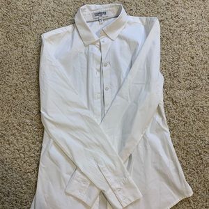 Express white dress shirt